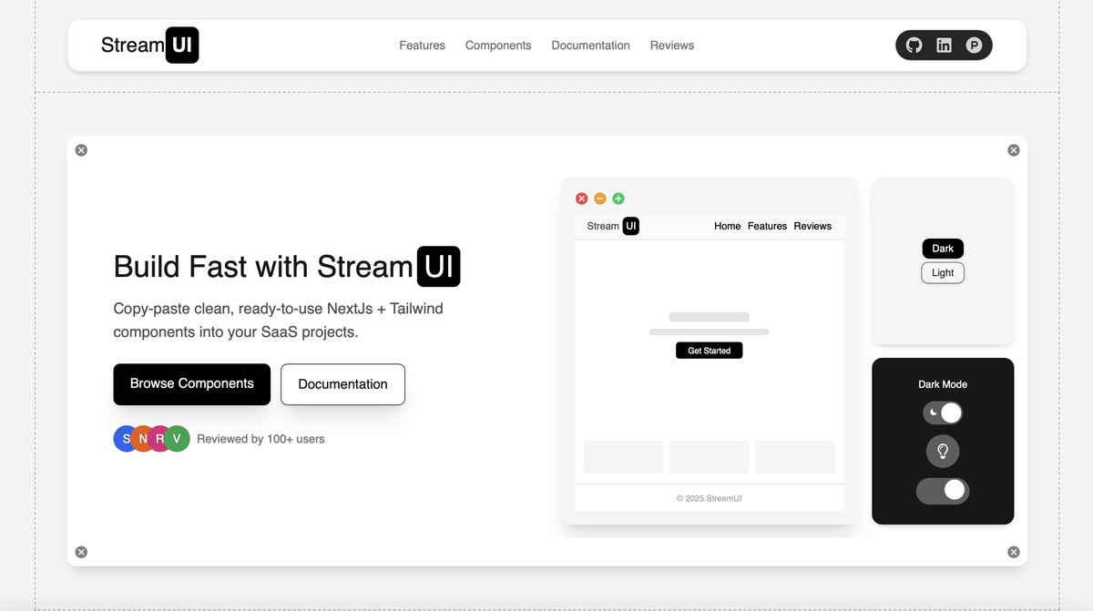 Stream UI